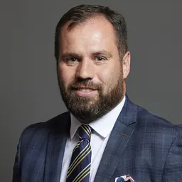 Portrait of Sean Woodcock
