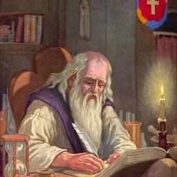 Portrait of Christian Rosenkreuz