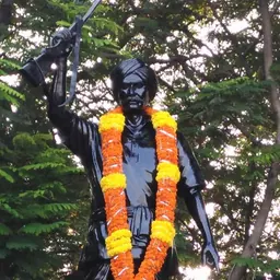 Portrait of Komaram Bheem