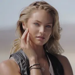 Portrait of Candice Swanepoel