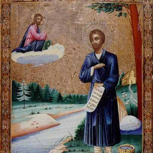 Portrait of Simeon of Verkhoturye