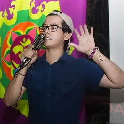 Portrait of Percy Meza-Bravo