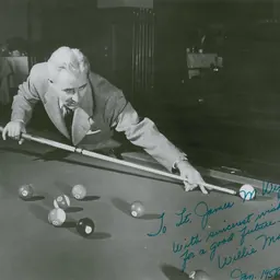 Portrait of Willie Mosconi