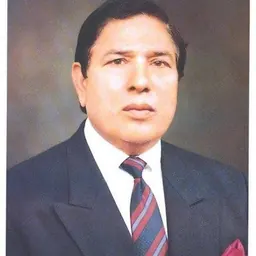 Portrait of Muhammad Aslam Butt