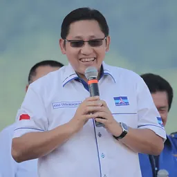 Portrait of Anas Urbaningrum