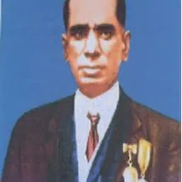 Portrait of Rao Bahadur Cruz Fernandez