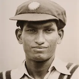 Portrait of Mushtaq Ali
