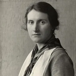 Portrait of Agnes Hiorth