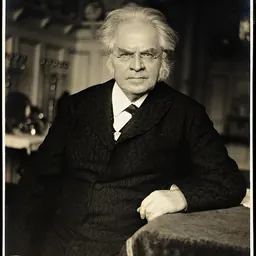Portrait of Bjørnstjerne Bjørnson