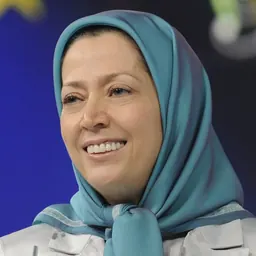 Portrait of Maryam Rajavi