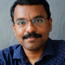 Portrait of N.P Sajeesh
