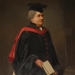 Portrait of Agnes Smith Lewis