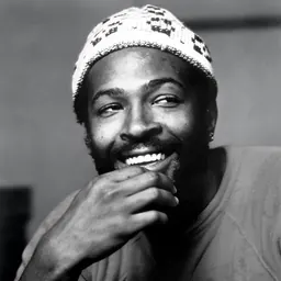Portrait of Marvin Gaye