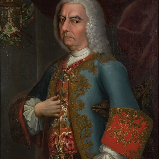 Portrait of Juan Francisco de Güemes, 1st Count of Revillagigedo