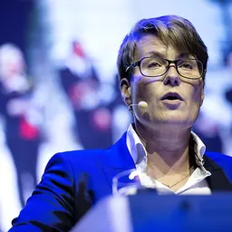 Portrait of Tine Sundtoft