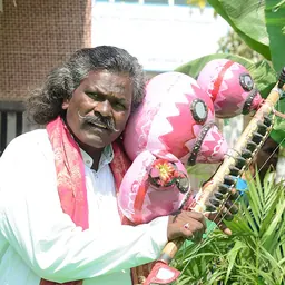 Portrait of Darshanam Mogilaiah