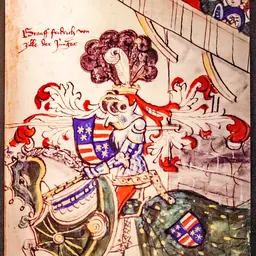 Portrait of Frederick II, Count of Celje