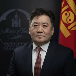 Portrait of Byadrangiin Lkhagvasüren
