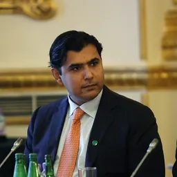 Portrait of Mustafa Nawaz Khokhar