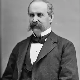 Portrait of Nathaniel P. Hill