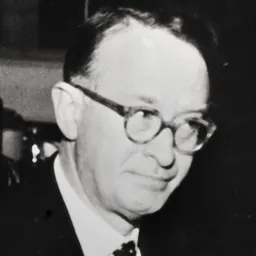 Portrait of Eric Roll, Baron Roll of Ipsden