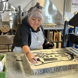 Portrait of Melanie Yazzie