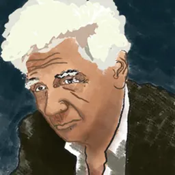 Portrait of Jacques Derrida