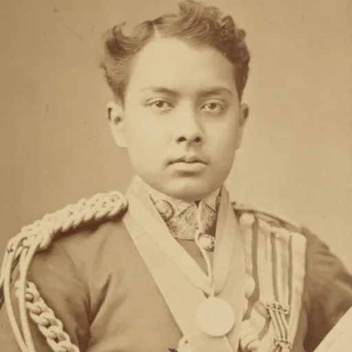 Portrait of Khadga Shumsher Jung Bahadur Rana