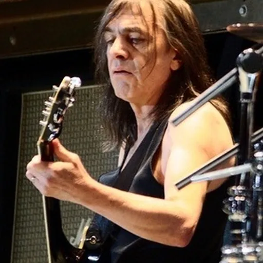 Portrait of Malcolm Young