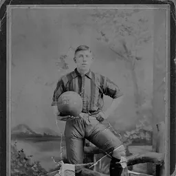 Portrait of Wally Tattersall