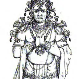 Portrait of Kulashekhara Alwar