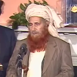 Portrait of Mohammad Yunus Khalis