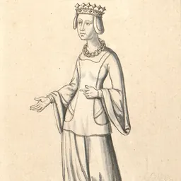 Portrait of Agnes of Burgundy