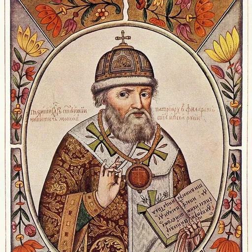 Portrait of Patriarch Philaret of Moscow