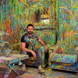 Portrait of Sam Halaby