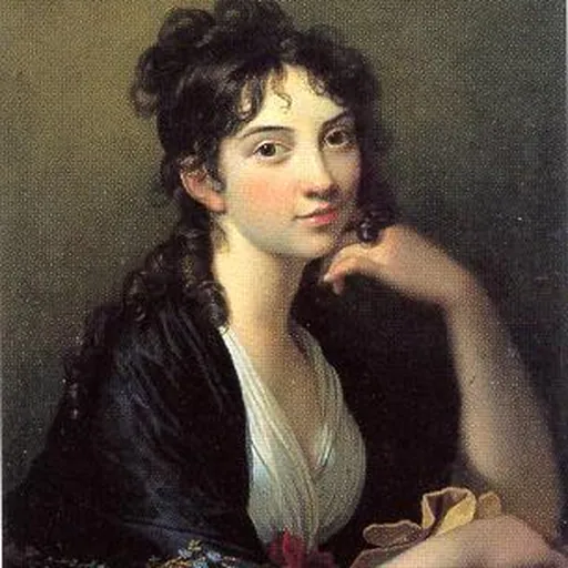 Portrait of Thomasine Christine Gyllembourg-Ehrensvärd