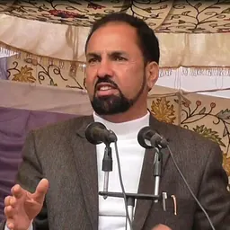 Portrait of Nazir Ahmad Laway