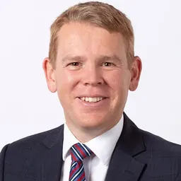 Portrait of Chris Hipkins