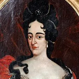 Portrait of Anna Dorothea of Saxe-Weimar, Abbess of Quedlinburg