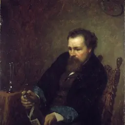 Portrait of Eastman Johnson