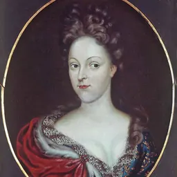 Portrait of Eleonore Juliane of Brandenburg-Ansbach