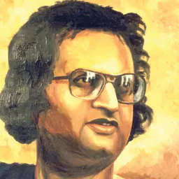 Portrait of Bikash Bhattacharjee
