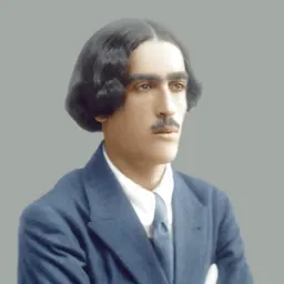 Portrait of Mustafa Wahbi al-Tal