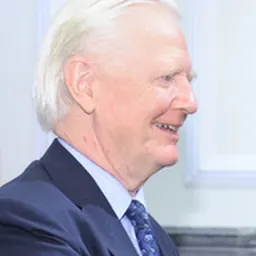 Portrait of James Mirrlees