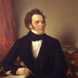 Portrait of Franz Schubert