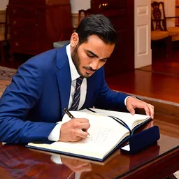 Portrait of Mohammed bin Hamad bin Khalifa Al Thani