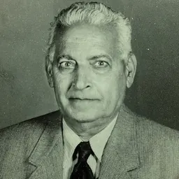 Portrait of Ishwar Chander Nanda