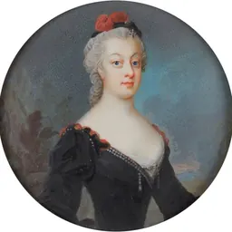 Portrait of Catherine Charlotte De la Gardie