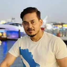 Portrait of Sudarshan Thapa