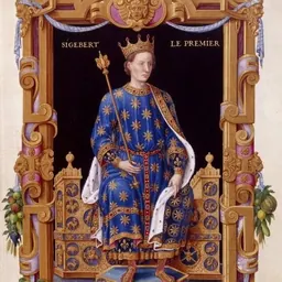 Portrait of Sigebert I